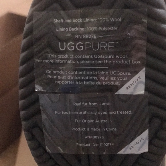 Ugg rain booth size 5 brand new color slate - Picture 3 of 4